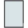 Tāfeles rāmis Franken AR15102 A3 Melns 470x10x650mm 2 gab.