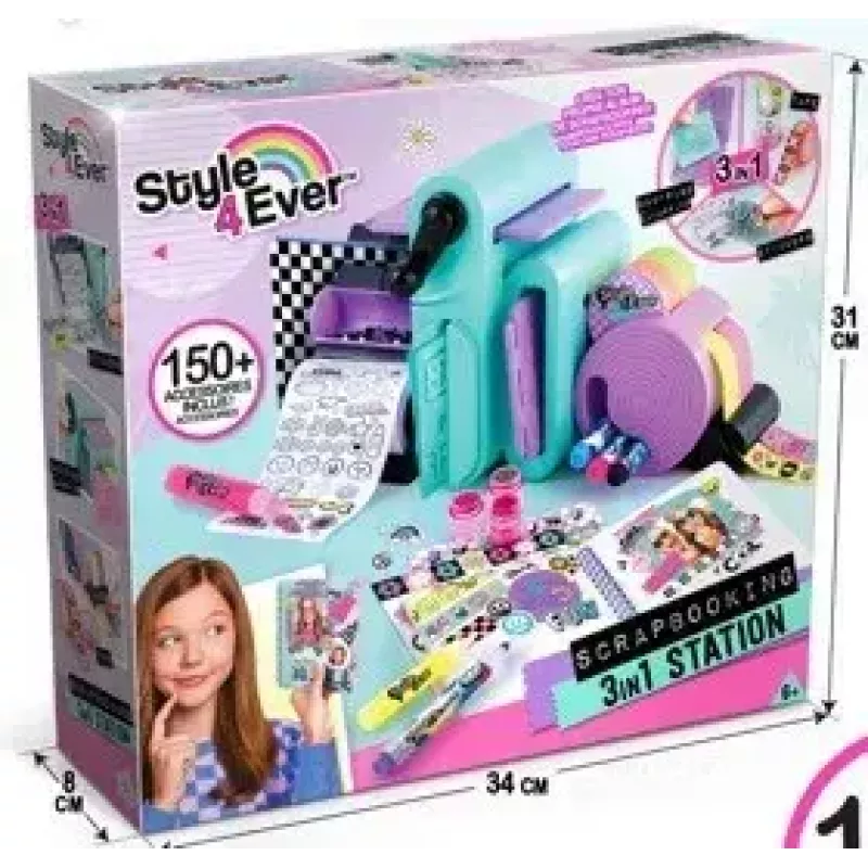 Scrapbooking stacija Canal Toys 275CL 3-in-1 komplekts — Canal Toys 275CL