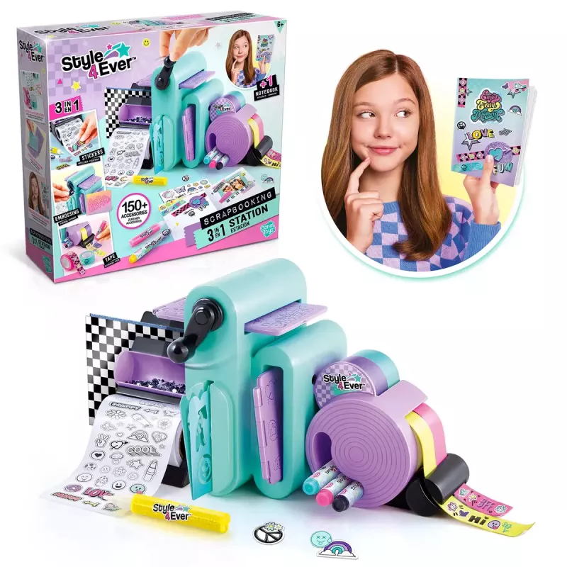 Scrapbooking stacija Canal Toys 275CL 3-in-1 komplekts — Canal Toys 275CL