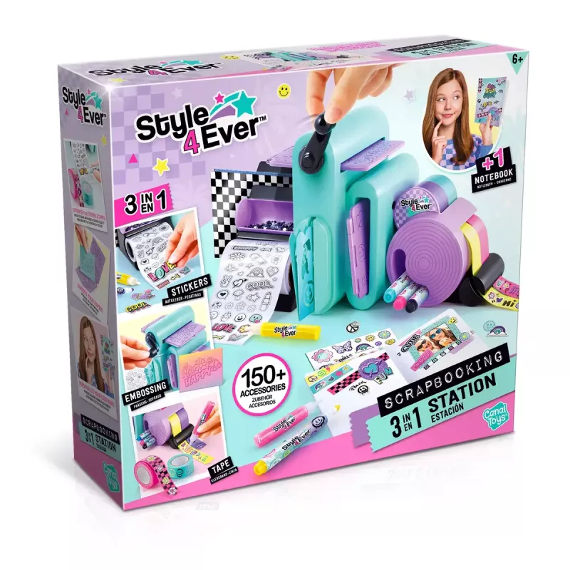 Scrapbooking stacija Canal Toys 275CL 3-in-1 komplekts — Canal Toys 275CL