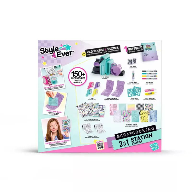 Scrapbooking stacija Canal Toys 275CL 3-in-1 komplekts — Canal Toys 275CL