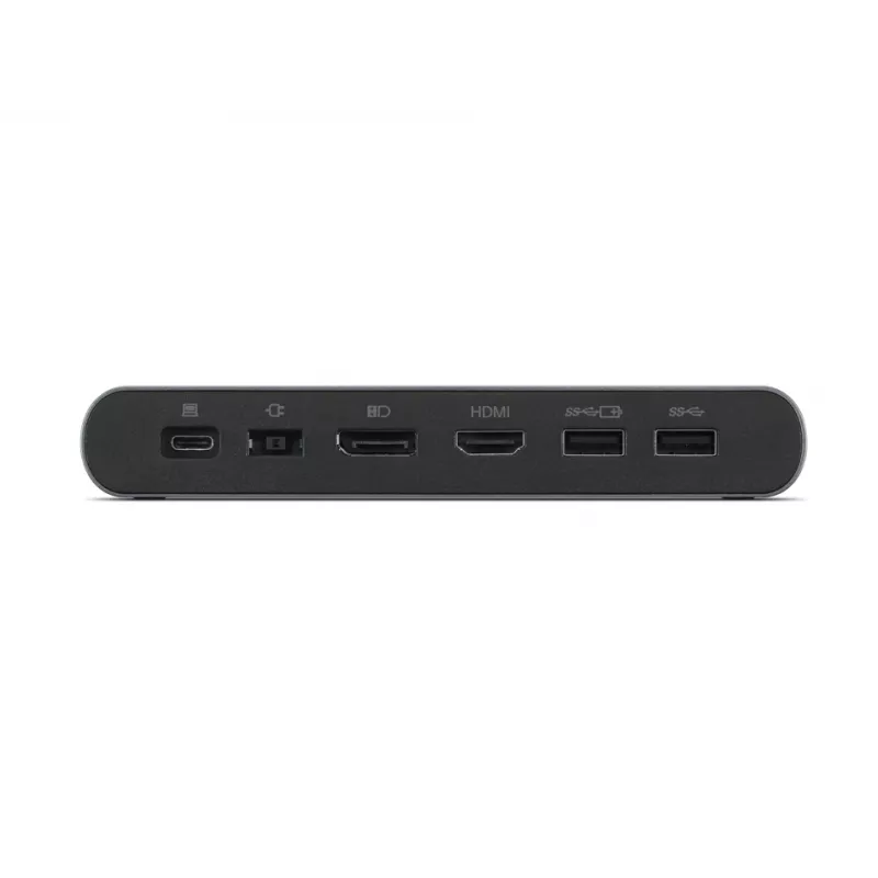 Lenovo USB-C Universal Business Dock (40B30090IT) vadu dokstacija 2× USB 3.2 Gen 2 Type-C pelēka 90 W 4K@60Hz