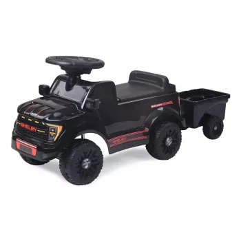 Braucamais auto Jamara Shelby Ford F-150 Raptor — darbināms ar baterijām, 1 sēdvieta, 4 riteņi, melns