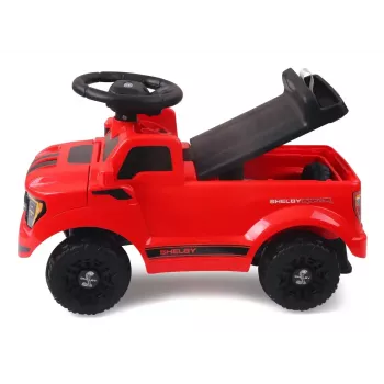 Braucamā mašīna Jamara Shelby Ford F-150 Raptor — darbināms ar baterijām, 1 sēdvieta, 4 riteņi, melns/sarkans