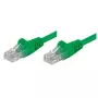 Goobay 5m RJ45 Cat 5e tīkla kabelis Zaļš Cat5e U/UTP (UTP)