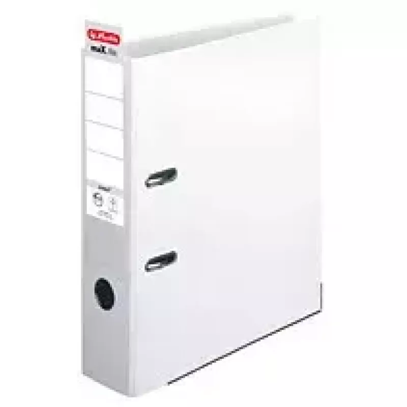 Gredzenu mape Herlitz 05480710 A4 Balta