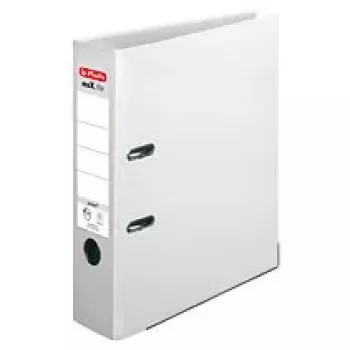 Gredzenu mape Herlitz 05480710 A4 Balta