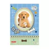 Herlitz Pretty Pets zīmēšanas bloks A4, 75 lapas, 70 g/m2, dažādi dizaini, 5 gab. iepakojums