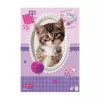 Herlitz Pretty Pets zīmēšanas bloks A4, 75 lapas, 70 g/m2, dažādi dizaini, 5 gab. iepakojums