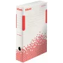 Esselte arhivēšanas kaste Speedbox FSC® 80 mm, Papīrs, Balta, A4, Ainava/Portrets, 80 mm, 250 mm
