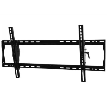 TV grīdas statīvs Peerless PT660 90 collu (2,29 m) ekrāniem, iztur līdz 91 kg, VESA līdz 800x400, slīpums no -5° līdz 15°, melns