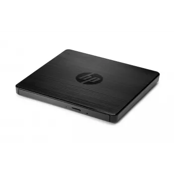 HP USB ārējais DVDRW diskdzinis, melns, paplāte, galddators/klēpjdators, DVD Super Multi DL, USB 2.0, CD, DVD