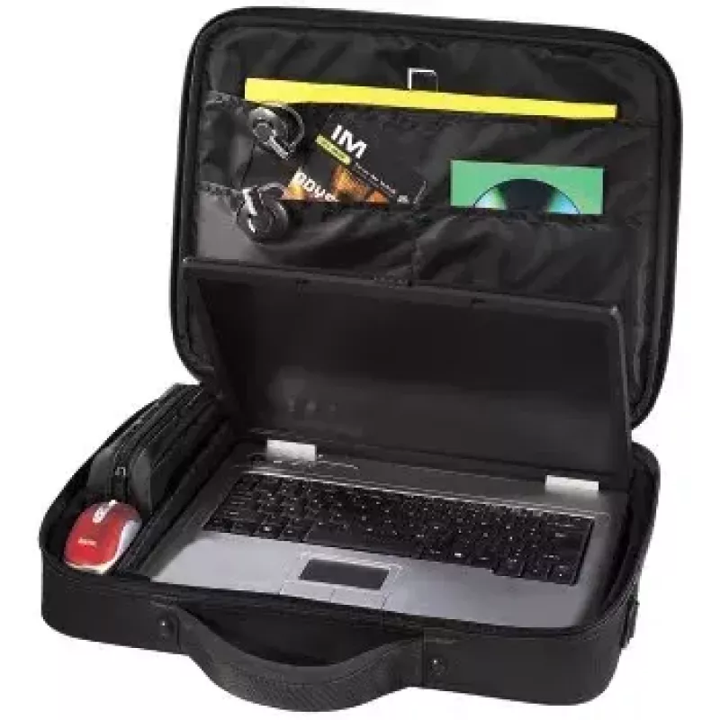 Hama 00101219 portatīvā datora soma 43.9 cm (17.3 collas) portfeļa stila, melna