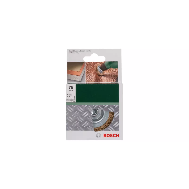 Stiepļu ritenis Bosch 2609256519 7.5 cm Kāta diametrs 6 mm