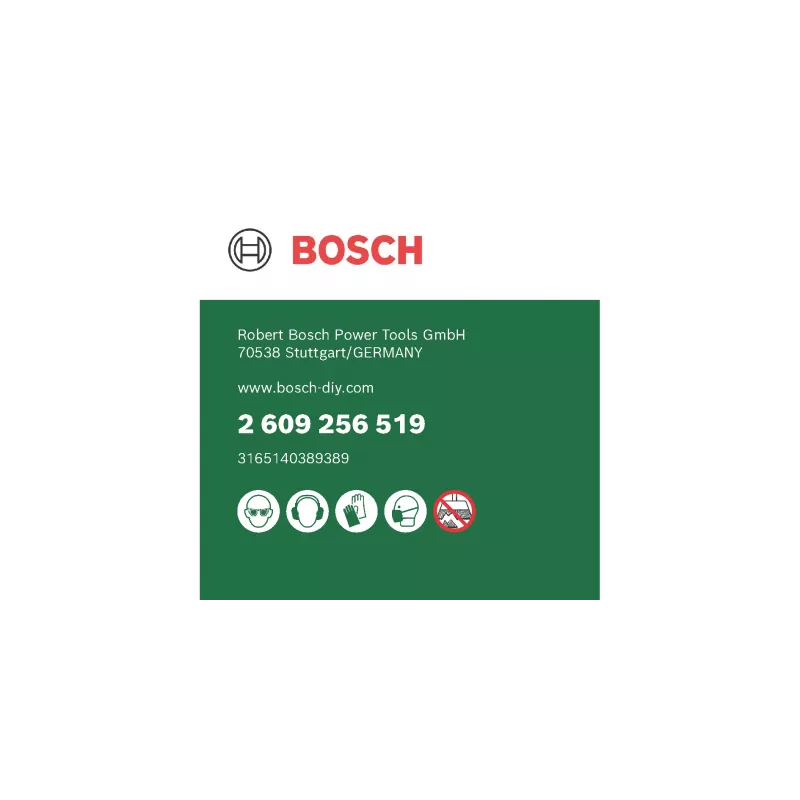 Stiepļu ritenis Bosch 2609256519 7.5 cm Kāta diametrs 6 mm