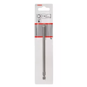 Bosch 2607001674 Torx skrūvgrieža uzgalis T30, īpaši ciets, E 6.3, 1 gab.