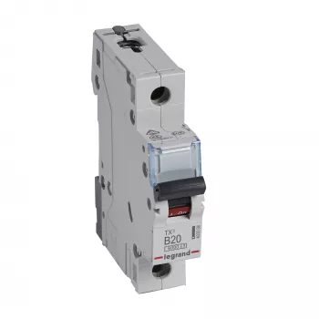 Legrand TX3 ķēdes aizsargs Miniatūrais ķēdes aizsargs B tips 1