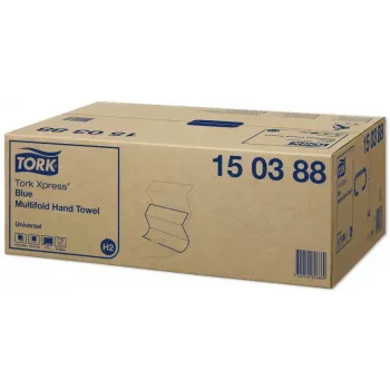 Tork 150388 papīra dvieļi, 237 loksnes, zili