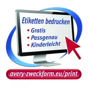 Pašlīmējošā printera etiķete AVERY L4732REV-10