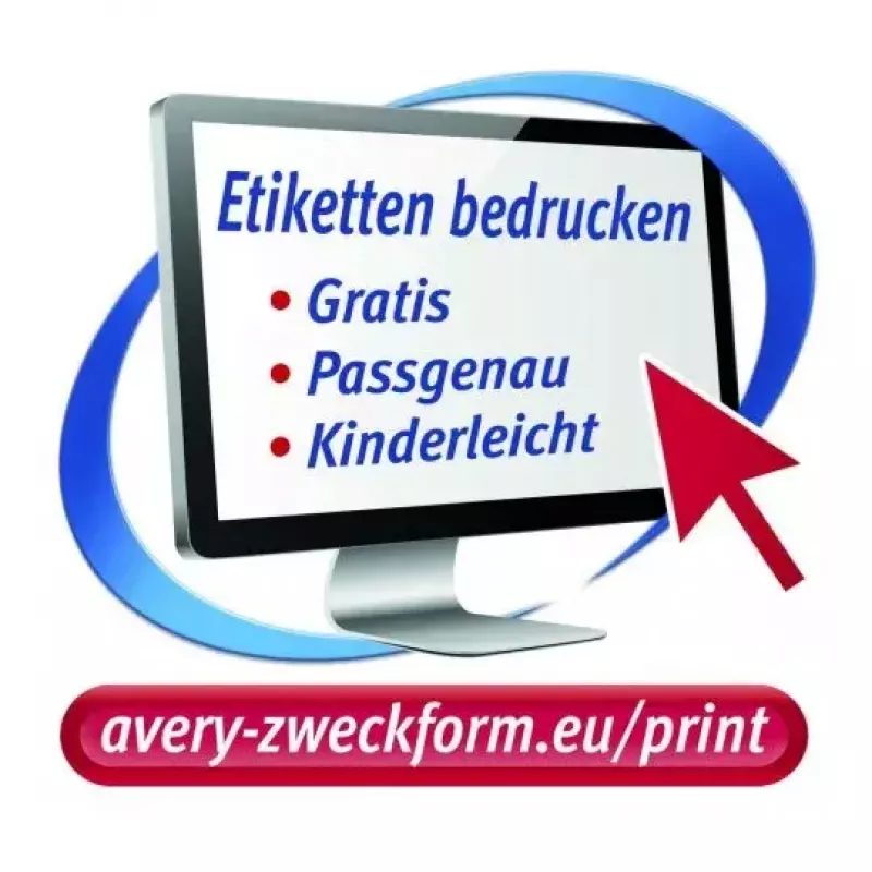 Pašlīmējošā printera etiķete AVERY L4732REV-10