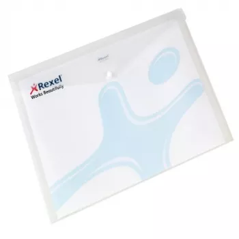 Rexel Active Folder A3 White (5), A3, polipropilēns (PP), caurspīdīga, balta, 0,15 mm, 458 mm, 323 mm