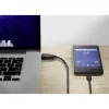 USB kabelis Conrad Renkforce 1460360 USB 3.2 Gen 2 1m USB A USB C Melns