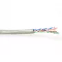 Patch vads ACT CAT6 U/UTP vītais 100m ziloņkaula krāsā