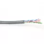 Patch vads ACT CAT6 U/UTP savīts pelēks 100m