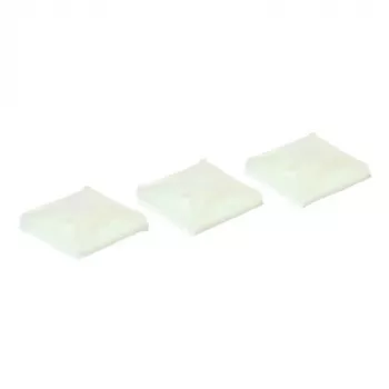 Līmlentes turētāja pamatne ACT, maks. platums 4,60 mm, caurspīdīga, neilons, 100 gab.