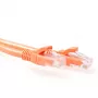 ACT oranžs 7 metru U/UTP CAT6A komutācijas kabelis ar nesaaistošu aizsargvāciņu un RJ45 savienotājiem