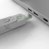 Lindy USB Type A pieslēgvietu bloķētāja atslēga, zaļa, Pieslēgvietu bloķētāja atslēga, USB Type-A, Zaļa, Akrilnitrila butadiēna stirols (ABS), 1 gab., Polietilēna maisiņš