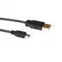 USB kabelis ACT USB 2.0 A vīr. - USB mini B5 vīr. 1,80 m