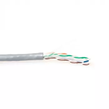 CAT6 U/UTP PVC ciets vads ar pāru atdalītāju 100 m spole ACT XS100H