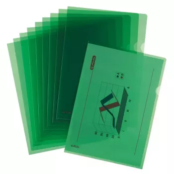 Mape Herlitz 50009114 polipropilēna (PP) zaļa A4