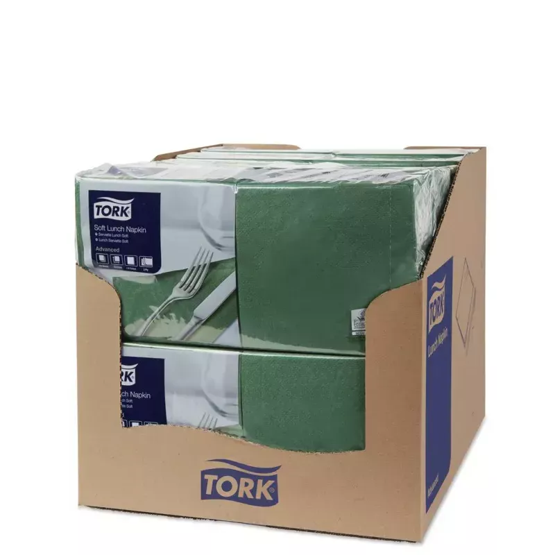 Salvetes Tork 150 Soft zaļa 150 gab.