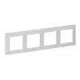 Frame Legrand Valena Life 4-vietīgs Uw754004 — montāžas rāmis 4 moduļiem, modelis 754004