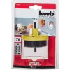 Caurumu zāģu komplekts KWB 599000 7 gabali 6.3 cm plastmasai un kokam
