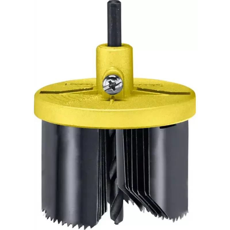 Hole saw set KWB 599100 7 gab. 6,3 cm kokam un plastmasai