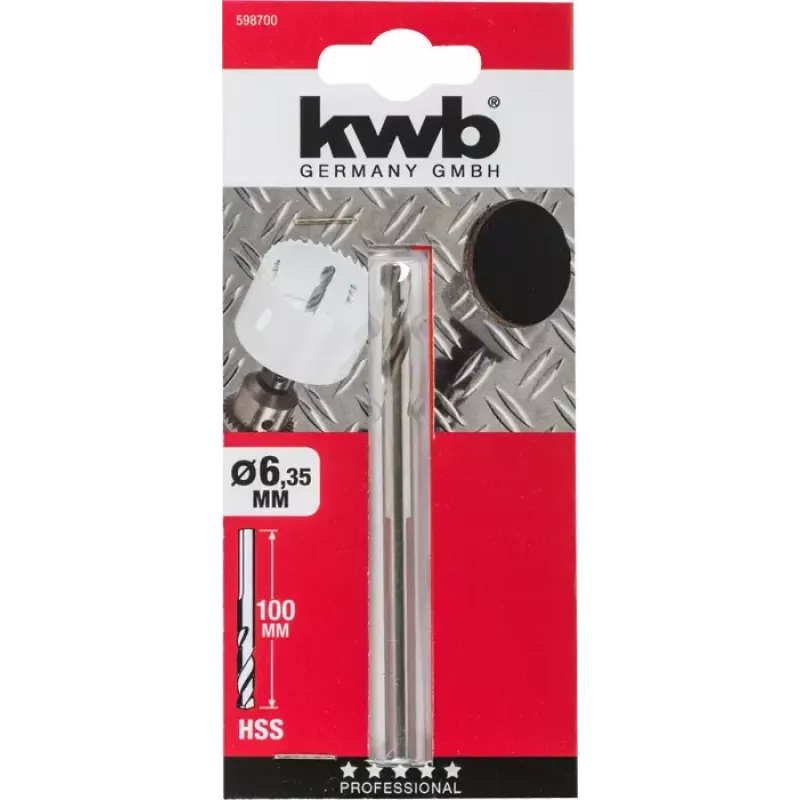 Vadošais urbis KWB 598700 ar labo griešanās virzienu