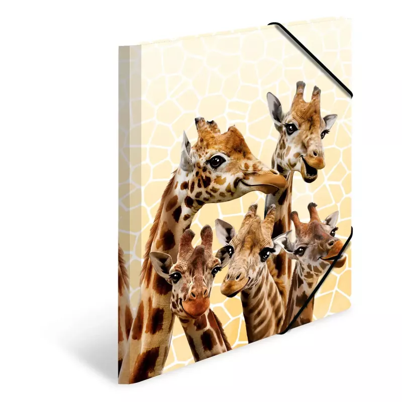Tradicionālā dokumentu mape HERMA Giraffe friends Polipropilēns (PP) Daudzkrāsains A4