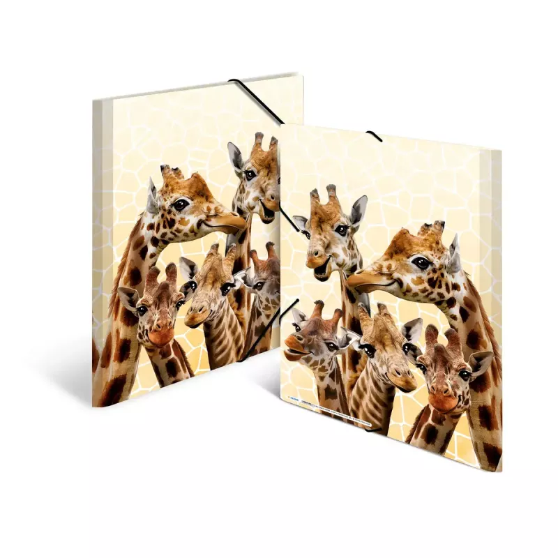 Parasta dokumentu mape HERMA Giraffe friends Polipropilēns A3