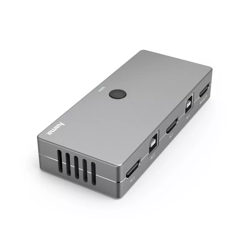 KVM slēdzis Hama 00200135 USB HDMI 4K Ultra HD