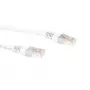 ACT balts 0,5 m LSZH U/UTP CAT6 komutācijas vads ar RJ45 savienotājiem