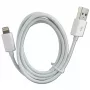 Lightning kabelis 2GO 794888 1m Balts USB B