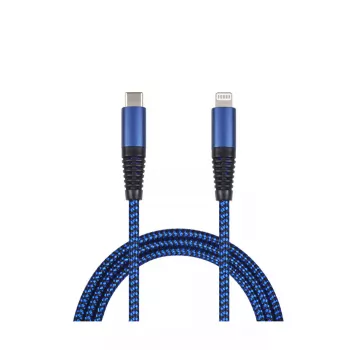 Lightning kabelis 2GO 797196 1 m zils USB C