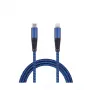 Lightning kabelis 2GO 797196 1 m zils USB C
