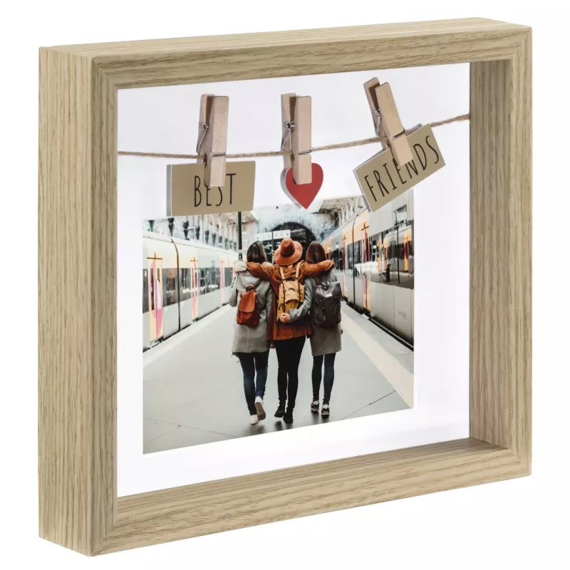 Single picture frame Hama Best Friends Oak MDF 1 pc