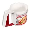 Miltu siets Westmark 32142270, plastmasa, balts, Ø 10,8 cm, augstums 110 mm