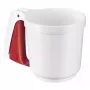 Miltu siets Westmark 32142270, plastmasa, balts, Ø 10,8 cm, augstums 110 mm