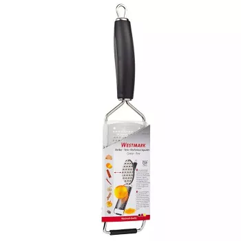 Plakanā rīve Westmark Technicus-Square, nerūsējošā tērauda asmeņi, melns plastmasas rokturis, 65×28×325 mm